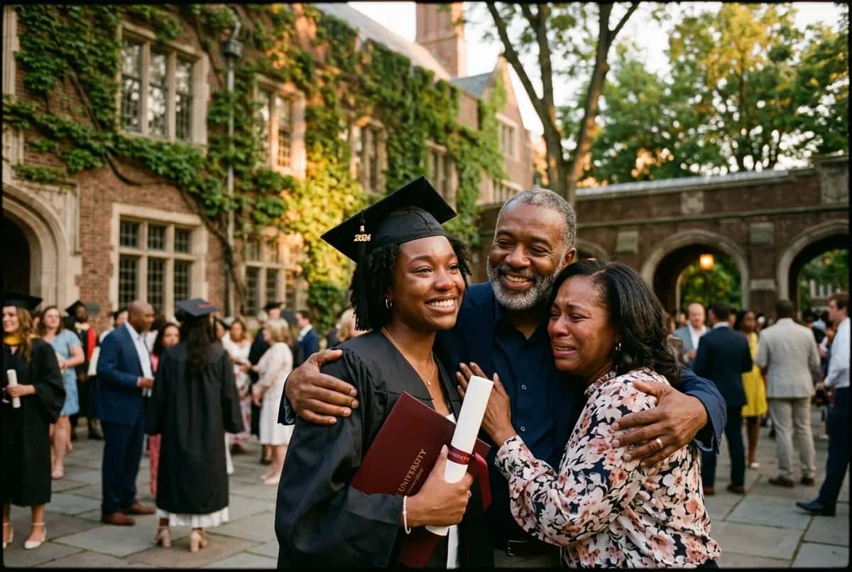 American graduation — capturing four years in one afternoon