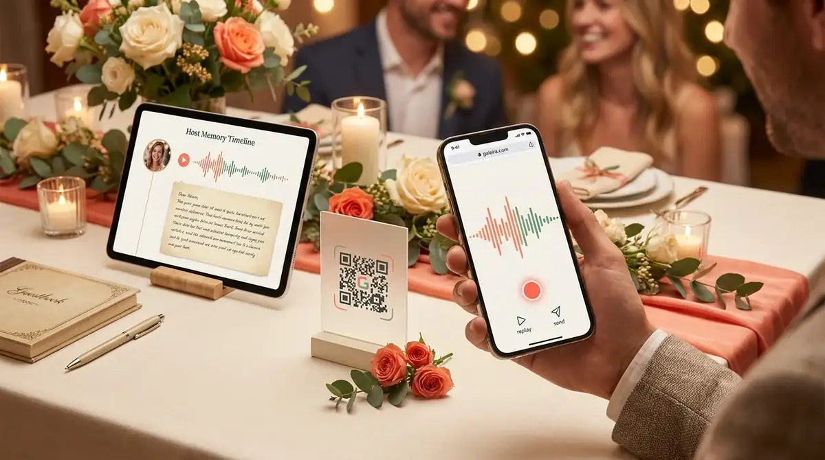 Guest voice memory and message interface
