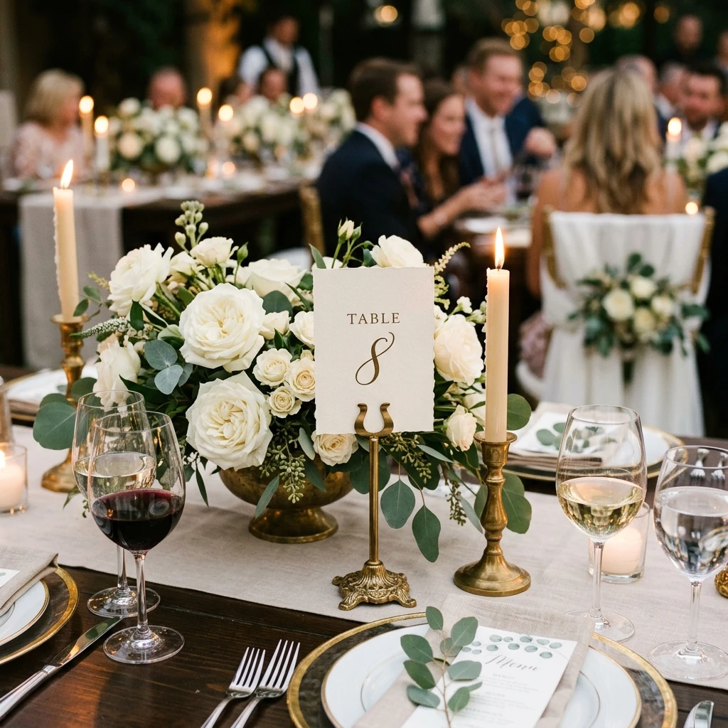 Table 8 seating plan and private lookup result